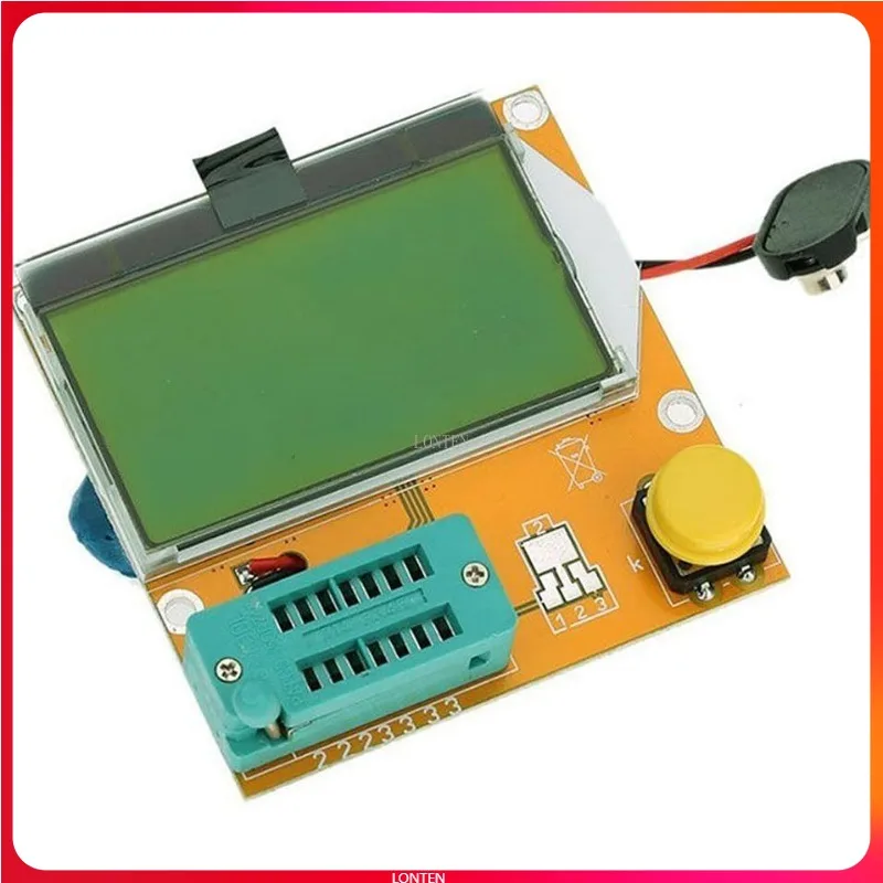 

LCR-T4 Многофункциональный резистор, конденсаторный диод SCR, индуктор, триод, MOSFET, ламповый измерительный прибор, тестер компонентов, комплект LT-SC0014