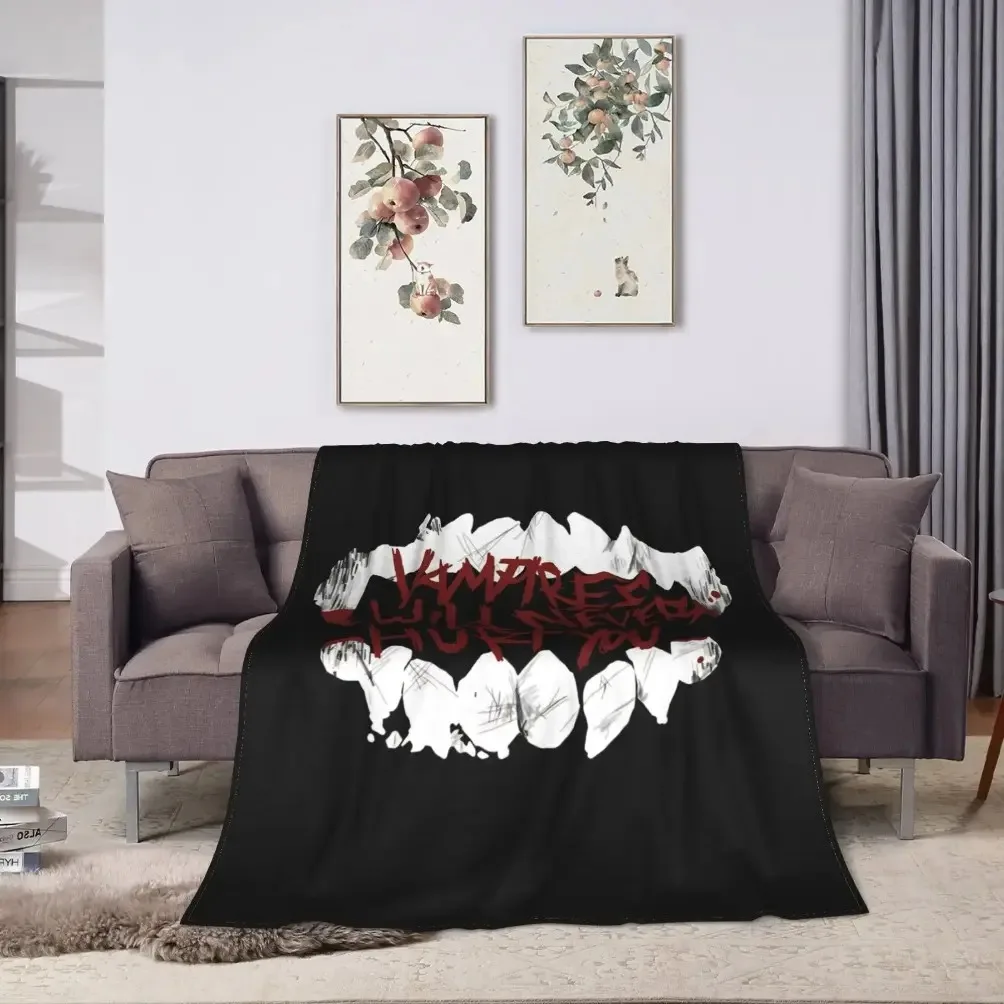 Customize My Chemical Romance Band Blanket Music Super Warm Aesthetic Blanket For Bedroom Camping Bedspread Bed Cover A multi-fu