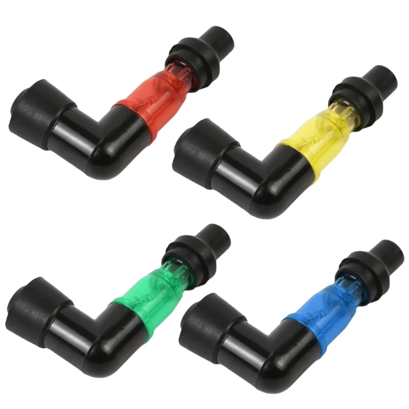 Upgrades Plugs Caps Easy to Install High Voltages Caps & Nozzle Bike Enthusiast Accessories for Motorcycles