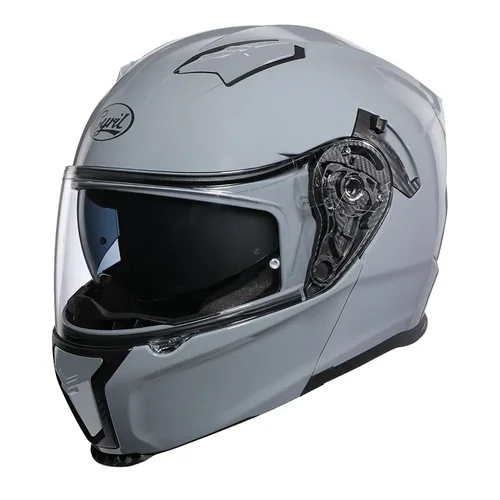 Imagen 2 del producto Cascos de motocicleta modulares abatibles carcasa exterior ABS con doble visera casco de Motocross Cyril aprobado por DOT capacete motocross