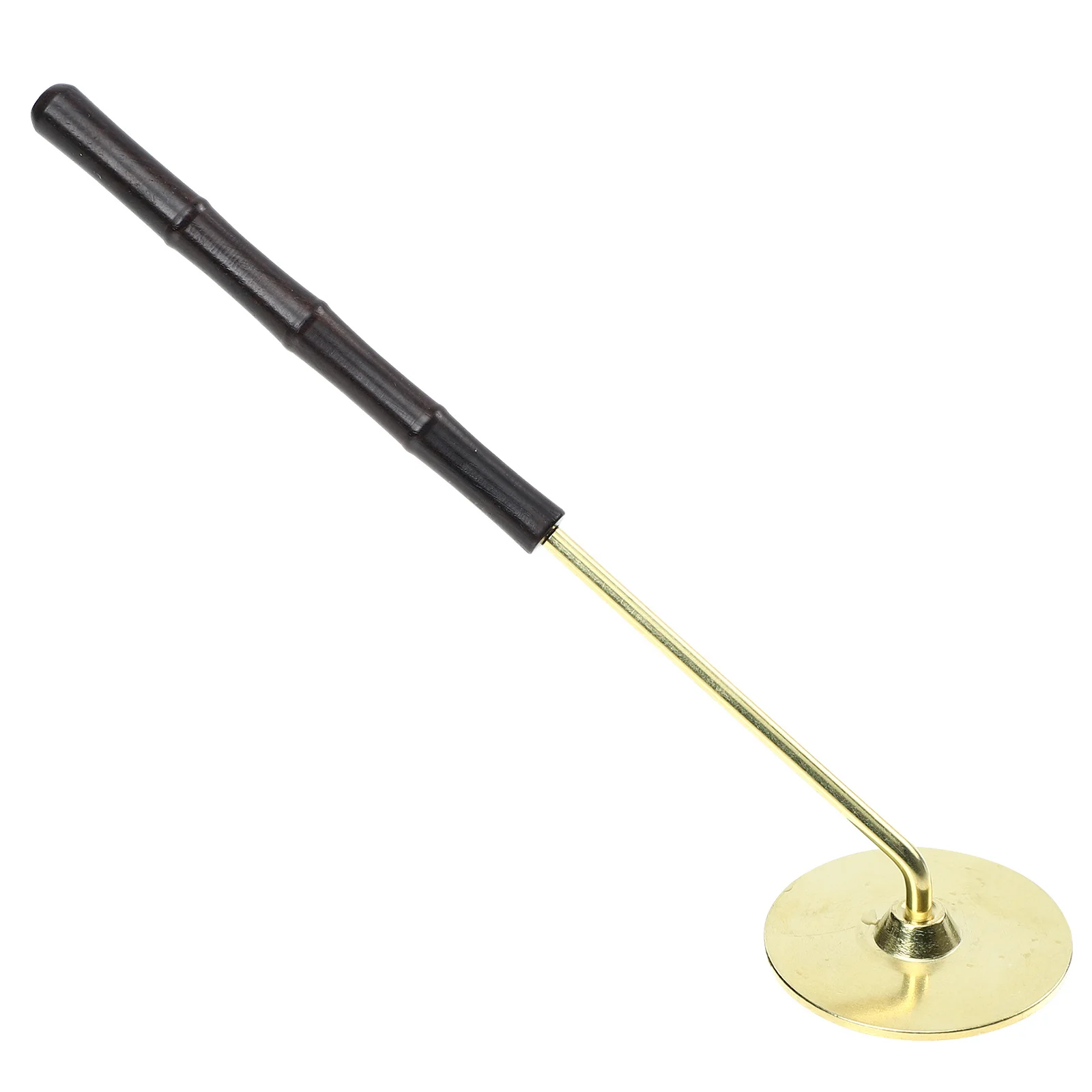 

Long Handle Incense Press Tool Copper Ebony Wood For Flattening Ash Home Decor Incense Burner Kit Ash Pressing Tool Wood