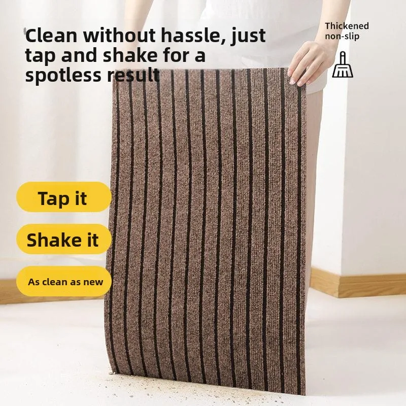 

Non-Slip Entrance Mat Outdoor Door Mat Easy to Clean Dirt Resistant No-Wash Door Mat Customizable Size Home Decor Rug