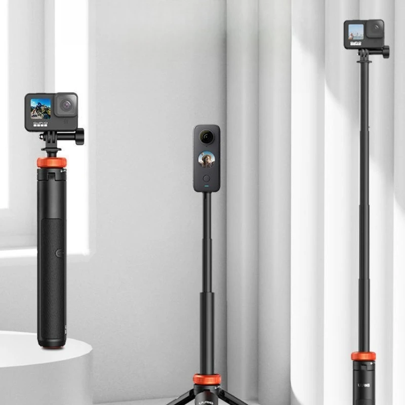 Selfie stick accessories, handheld extension stick, sports camera, mobile phone live stream tripod.