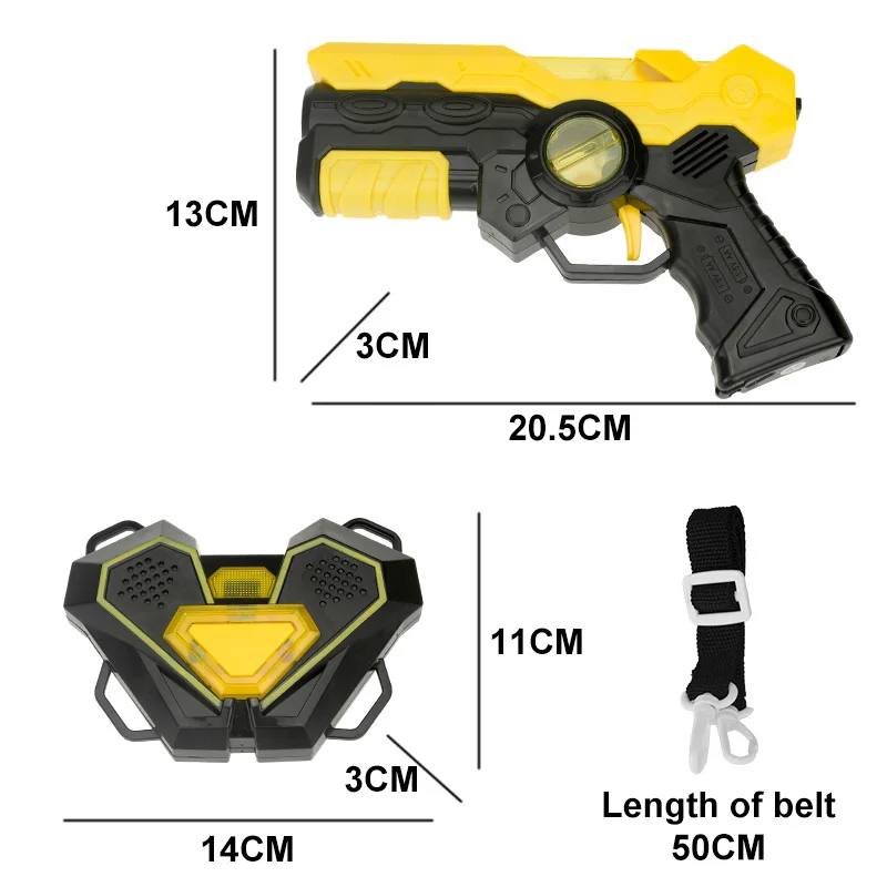 علامة الليزر معركة لعبة بندقية مجموعة الكهربائية لعبة الأشعة تحت الحمراء البنادق سلاح الاطفال الليزر سترايك مسدس للبنين الأطفال الرياضة في الأماكن المغلقة في الهواء الطلق