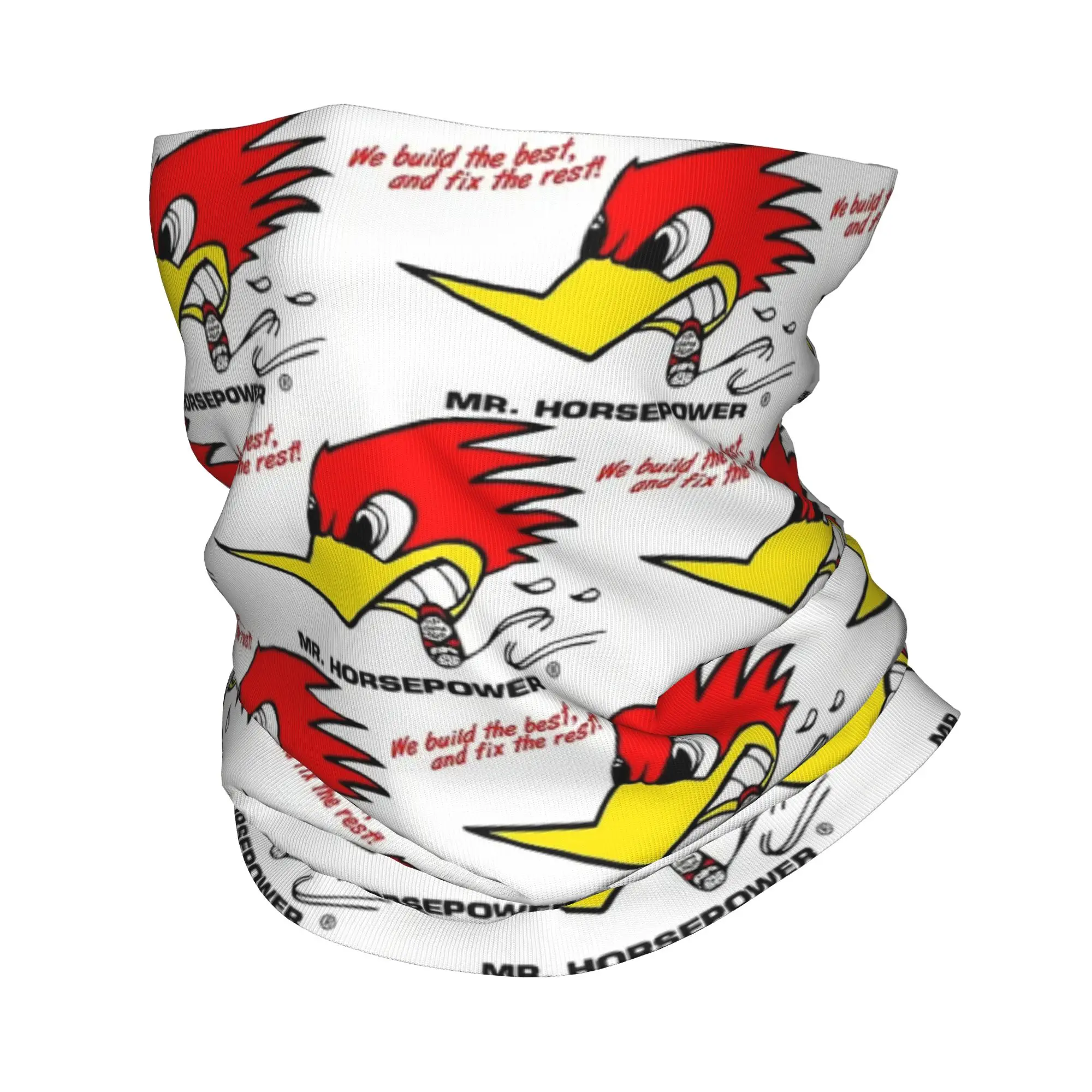 

Woodpecker Mr Horsepower Clay Smith cams Bandana Neck Gaiter Printed Mask Scarf Multifunction Cycling Scarf Riding Unisex Adult