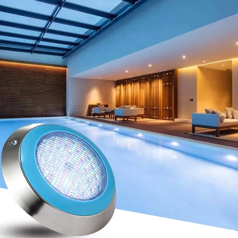 

IP68 180 светодиодный RGB подводный светильник из нержавеющей стали для дайвинга, погружной прожектор для бассейна с сертификацией CE Rohs