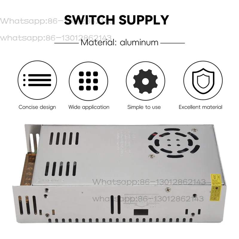12V 50A 600W Switch Power Supply For Automation, Lamps, Instruments, Electric Power, Petroleum And Petrochemical, Etc