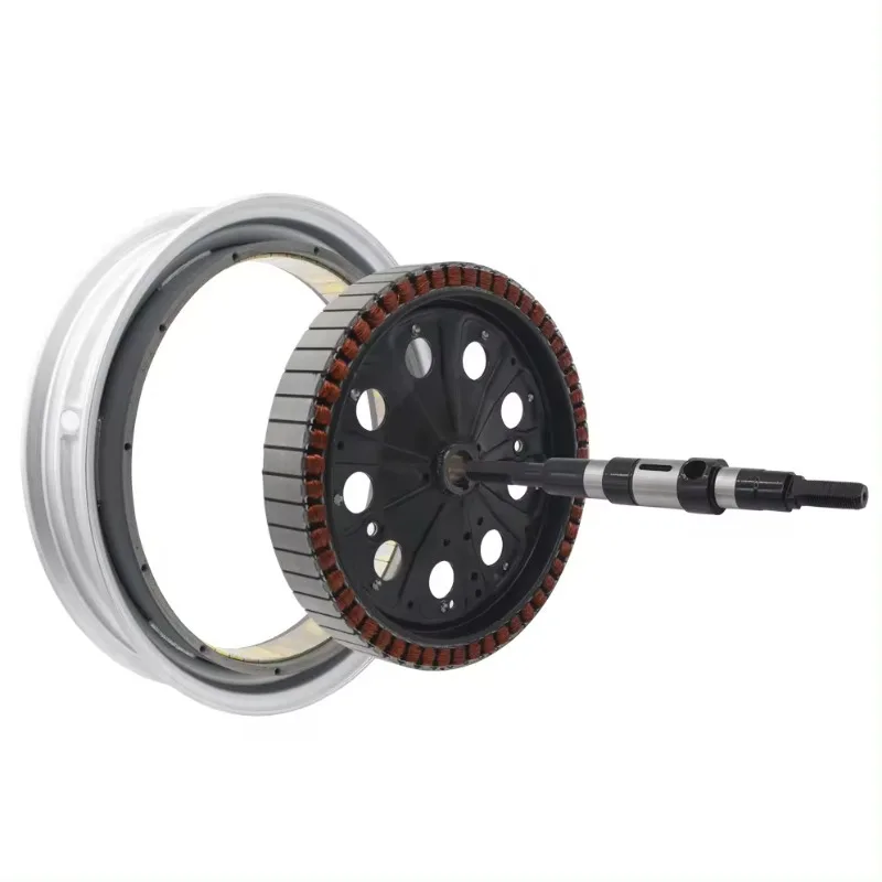 Hub Motor 12inch 1200W 60V Brushless DC Electric Scooter Motor With Drum Brake