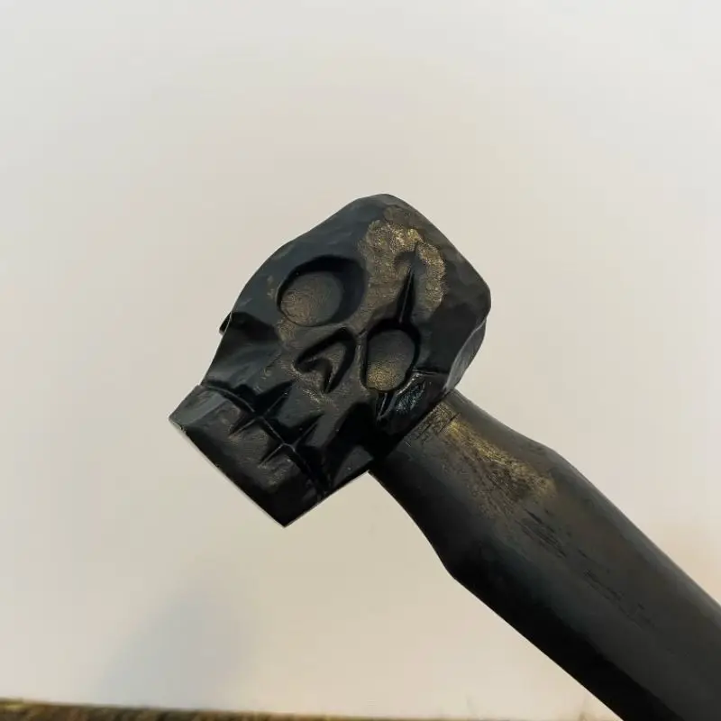 手鍛造屋外ハンマー大工キャンプ建設ハンマー頑丈で安定した自己防衛ハンマー木工ハンドツール