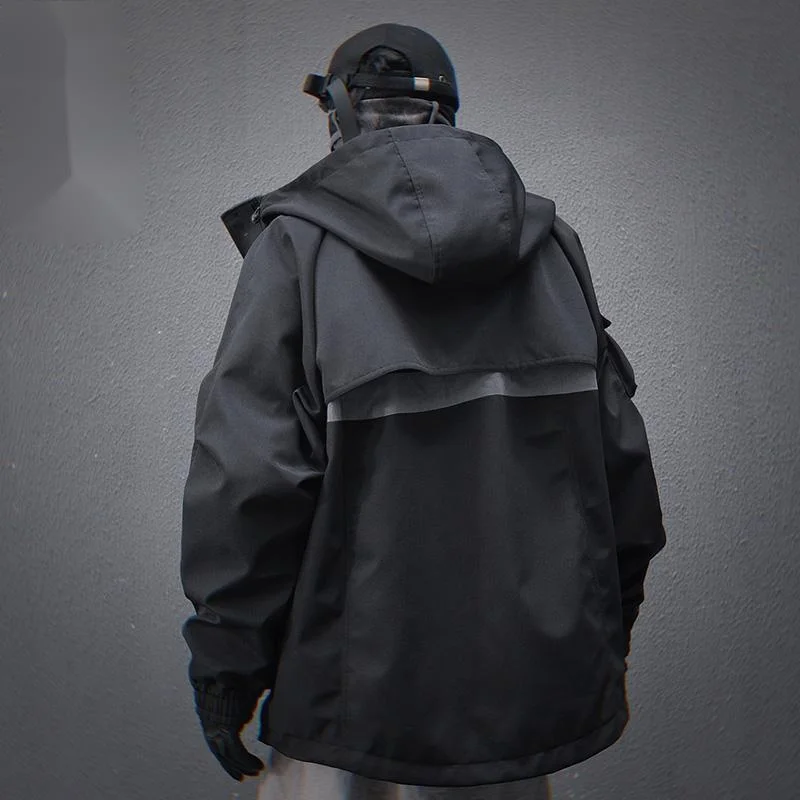 HKSH 2025 Spring New Men Tide Dark Techwear Functional Multi