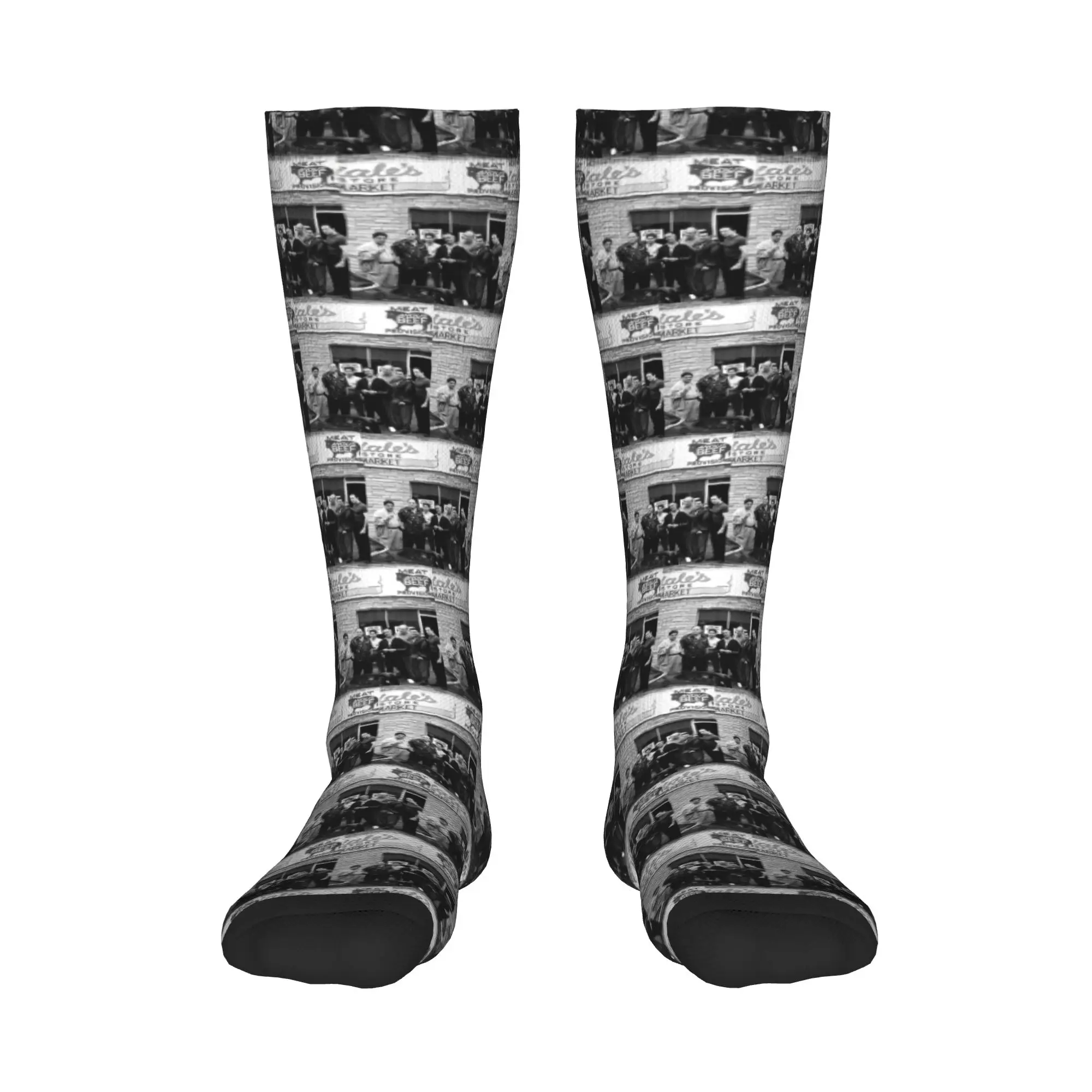 

All Seasons Crew Stockings The Sopranos Family Socks Harajuku Fashion Hip Hop Long Socks Accessories for Men Women Gifts
