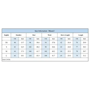 Asds Fashion Women's Fashion Solid Linen Black Wronged College Long Sleeves Women Women's Chic Office Lady Business Clothing 8 Main sales blazer linen - №1