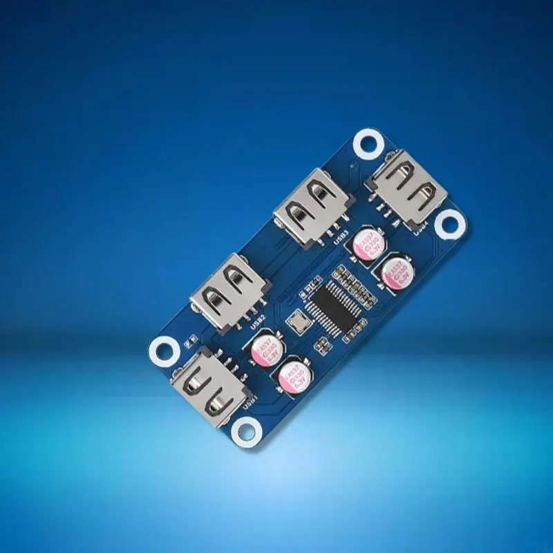 F3MA per B+ / 2B / 3 Hub USB Da USB a UART HAT USB HAT a 4 integrato