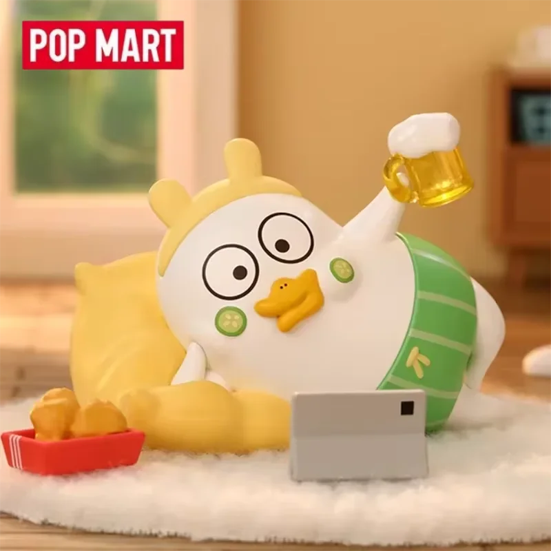 

POP MART Duckyo's Leisure Life Series слепая коробка Mystery Box Guess Bag игрушки кукла милый настольный орнамент коллекция аниме фигурка