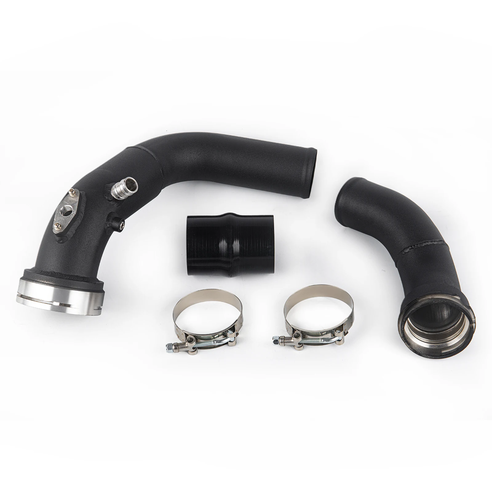 ชุดท่อร่วมอากาศเข้าอะลูมิเนียมสำหรับดัดแปลงรถยนต์ เหมาะสำหรับ 12-16 N55 F20 F30 335 435I M135I M235I ท่อชาร์จ