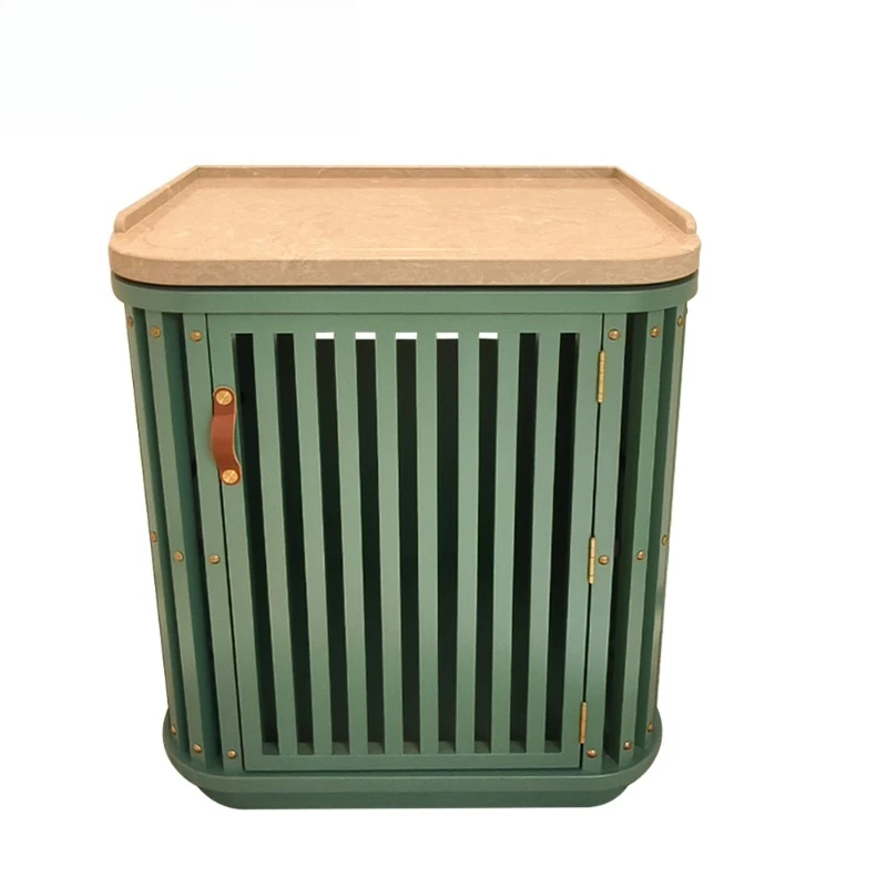 

Hotel mini bar cabinet solid wood modern style bedroom wine cabinet durable and environmentally friendly