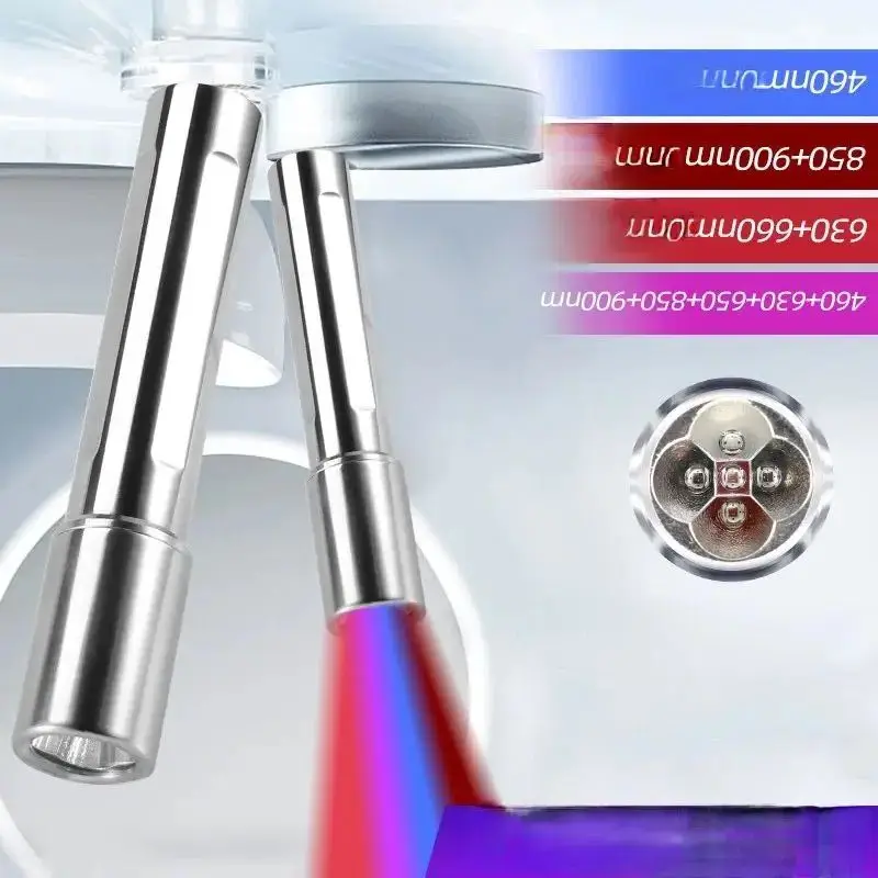 

Усовершенствованное светодиодное устройство для терапии красным светом HLKGO, 5-длина волны, облегчение боли и уход за кожей, портативный дизайн