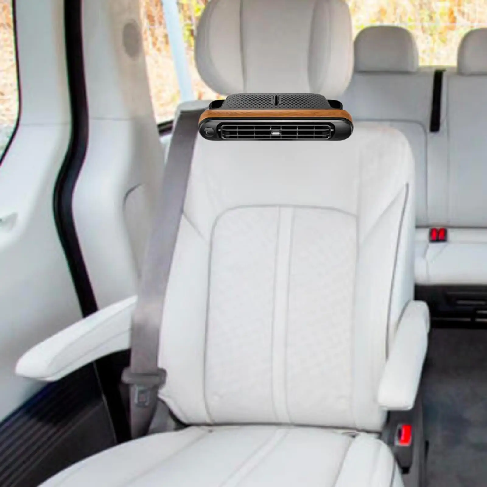 

Cars Seat Fan Backseat USB Plug Cooling Fan Outdoor Automotive Save Space 3