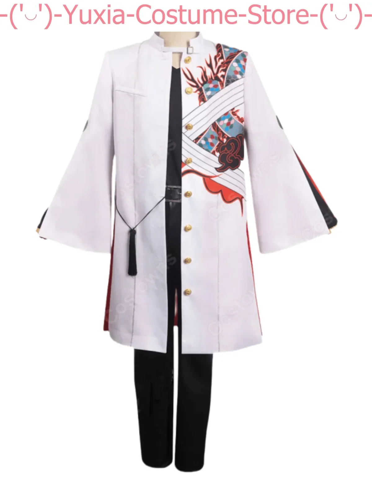 Fate/grand Order Takasugi Shinsaku Customize Cosplay Costume Cos Game Anime Party Uniform Hallowen Play Role Clothes Clothing