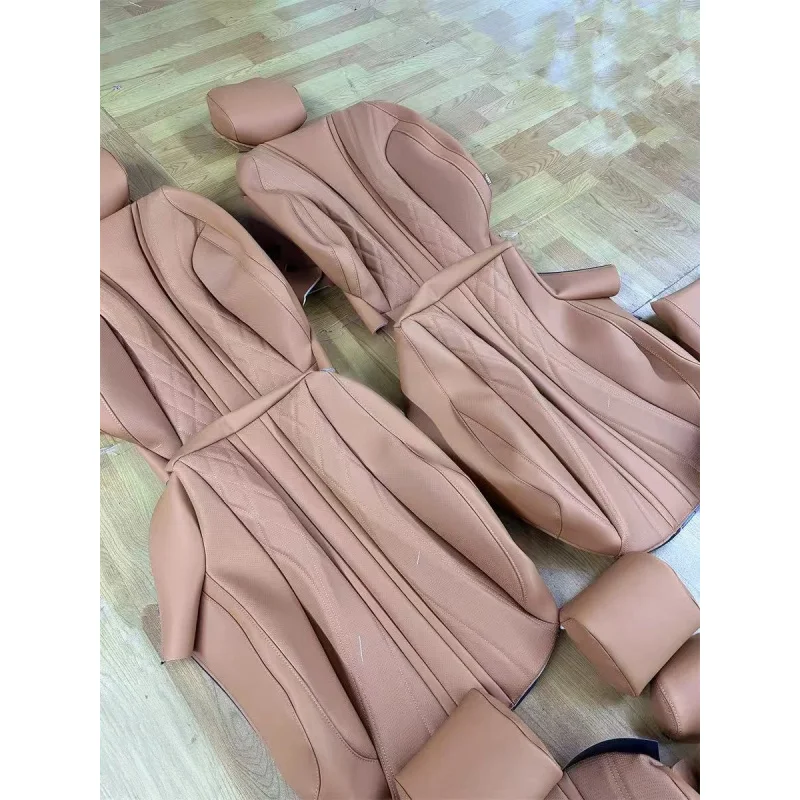 

Чехлы на сиденья для Mercedes S-класса W221 W222 W223 S450 S500, модифицированные автомобильные сиденья, аксессуары для интерьера