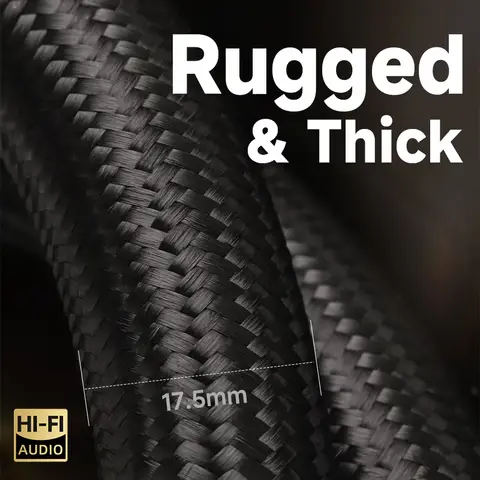 10 best sales ऑडियो पावर केबल - №2