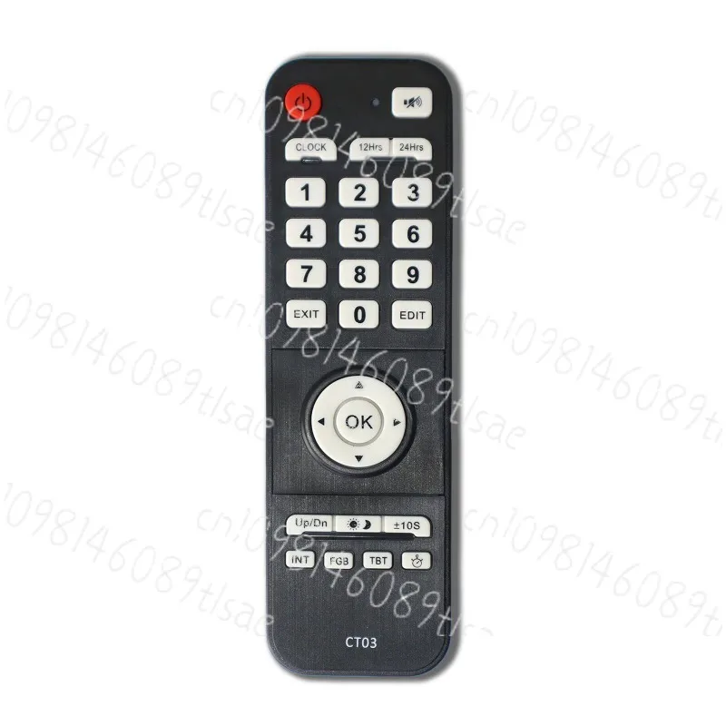 CT03 Wireless Remote Control Compatible with A80/A100 Devices, LED Gym Interval Timer, Remote Control LF