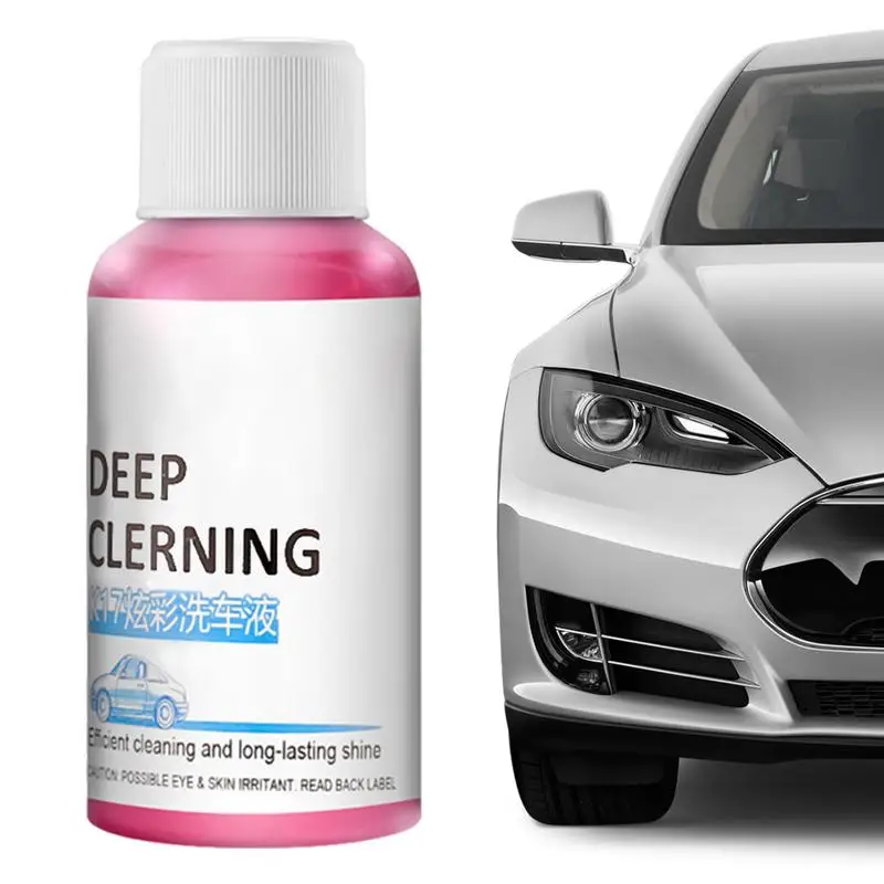 Автомобильное мыло, пенящееся мыло для автомойки, концентрат, очиститель для детализации, польское покрытие, 50 мл, портативное для гаража, грузовика, велосипеда, морского пехотинца