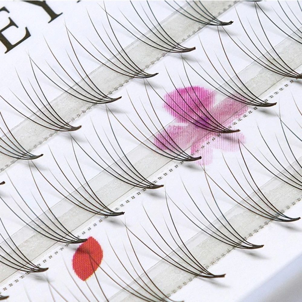 3/5/6/10 Radici di Alta Qualità Fioritura Ciglia Estensione FAI DA TE Naturale Lungo Volume Singolo Cluster Ciglia Strumenti di Trucco