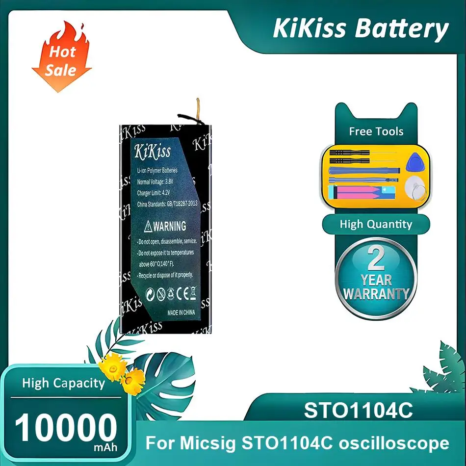 

Совершенно новый аккумулятор для осциллографа Micsig STO1104C, STO1104C, 10000 мАч