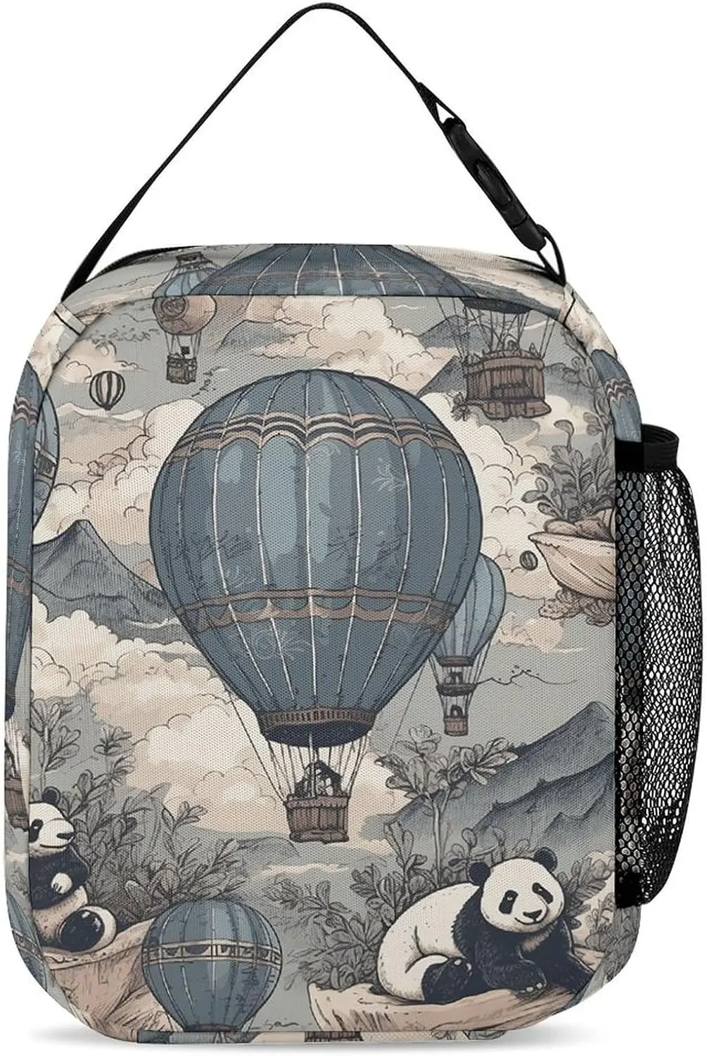 

Lunch Bag for Women Men Lunch Box Insulated Hot Air Balloon Ride lunch Tote Bag Reusable