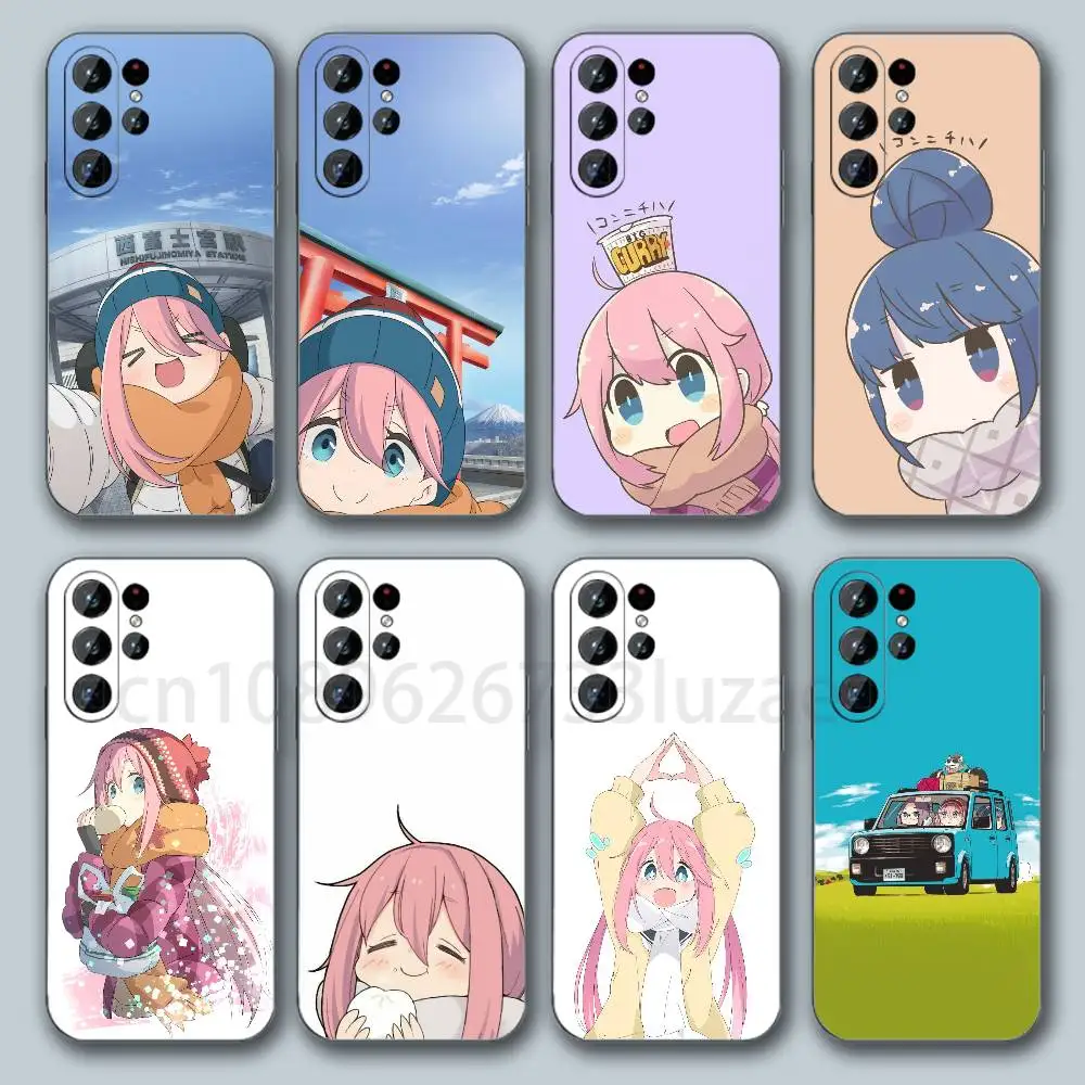 Y-Yuru Camp  Phone Case For Samsung Galaxy S26 Ultra Samsung Galaxy S26 Plus S 26  Liquid Silicone Cover Samsung
