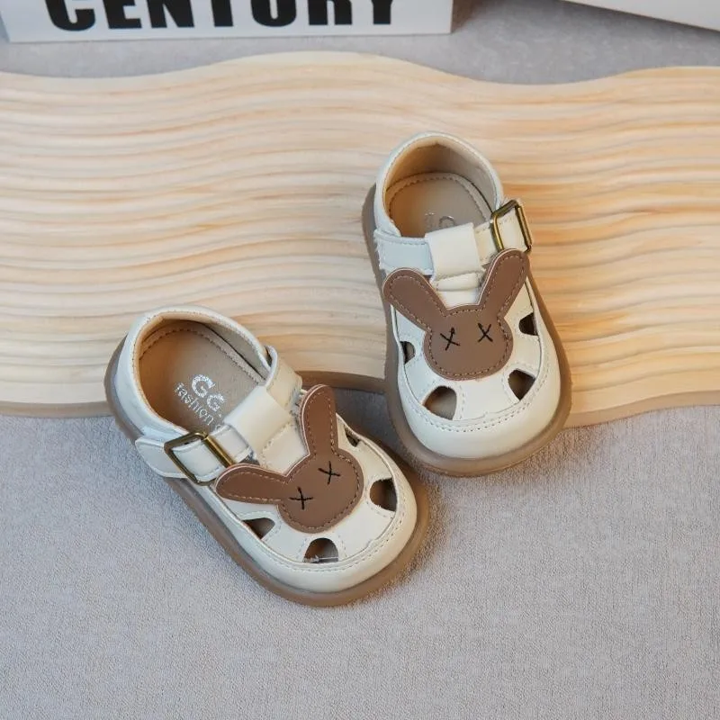 Baby-Lauflernschuhe mit weicher Sohle, Kinder-Freizeitschuhe, ausgehöhlte, süße, neue Mode 2026, Kleinkind-Flachschuhe, rutschfest, bequem – Detail 5