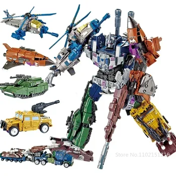 47CM Transformation Bruticus 5 in 1 Oversized Combination G1 Combaticons Anime Action Figure Robot Children&#x27;s Toys Gift