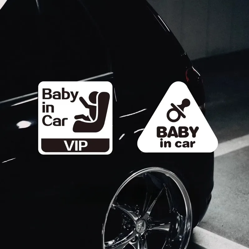 Keep Distance Safety Warning Vinyl Sticker, Waterproof Sunproof No Residue Decal for Car Rear Windshield Decor