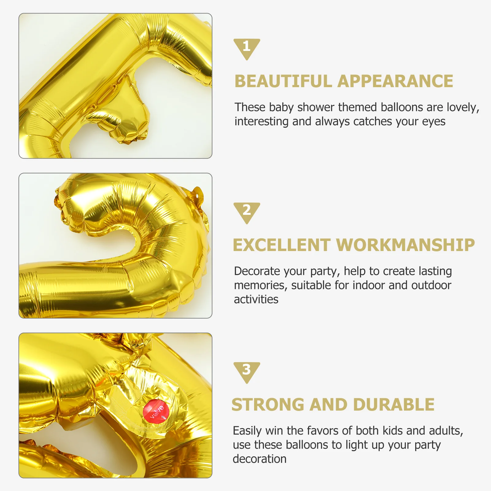 

1Set Aluminum Foil Balloons Hello 2024 New Year Eve Party Decorations Festive Balloon Layout Props for Wall Window Door Hanging