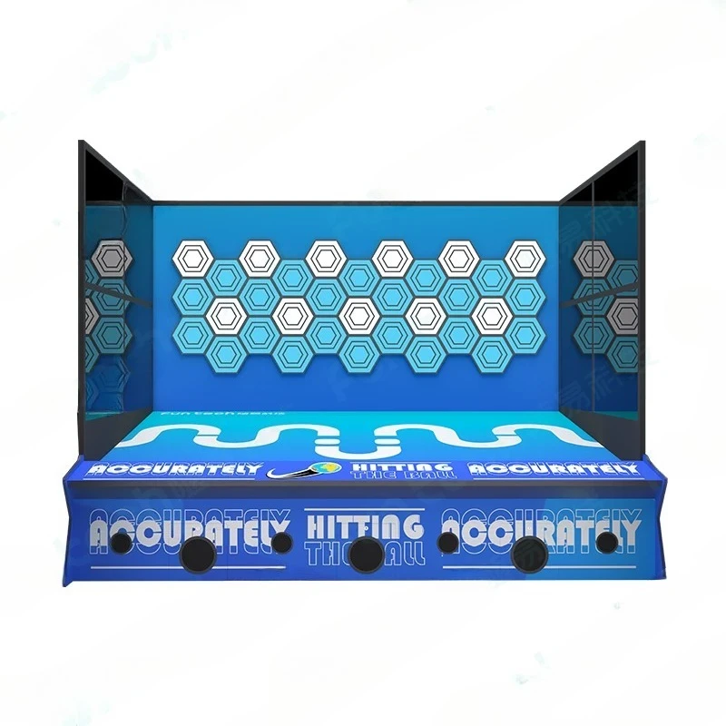 Hexagonal Multiplayer Precision Ball Throwing Game Indoor Digital Tide Play Mall Interactive Sports Equipment