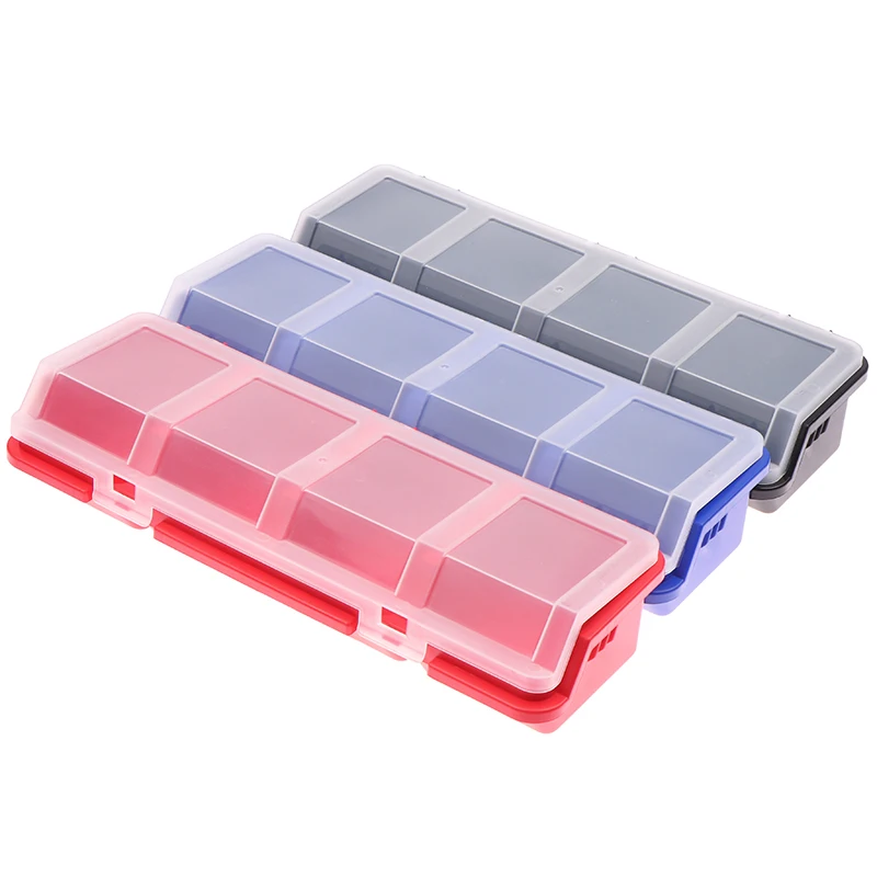 1pc Multi-Compartment Organizer Box For Screws & Small Parts Sorting Tool Box Durable Plastic Hardware And Jewelry Storage Case