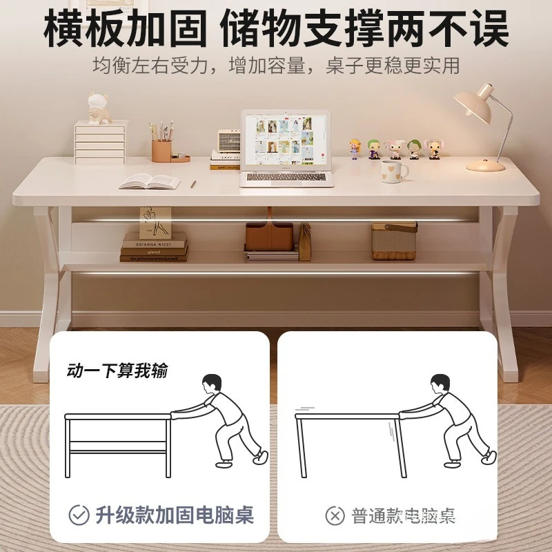 

Couple e-sports table Student writing table Bedroom workbench Simple desk