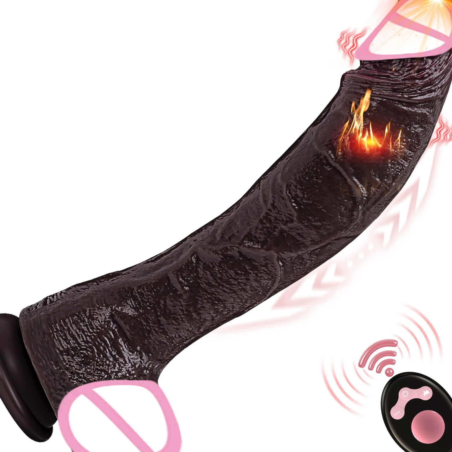 Realistic Huge Dildo Sex Toys Silicone Big Dildos Vibrator Lifelike Giant Dildo for G Spot and Anal Play with Suction Cup Adult