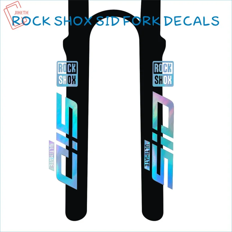 ROCKSHOX SID Mountain Bike Front Fork Decals Bicycle Front Fork Stickers Decoration Protective Film MTB Fork Stickers