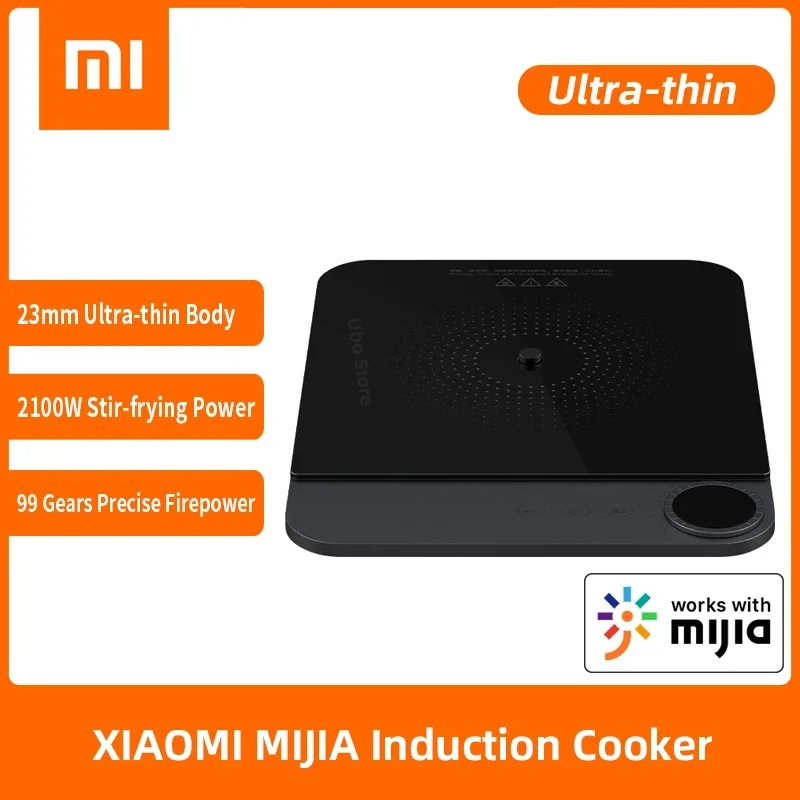 Mijia ใหม่เตาไฟฟ้าบางพิเศษแผงคริสตัล MCL01M NFC สำหรับบ้าน kichen เครื่องใช้ไฟฟ้าทำงานกับ mihome