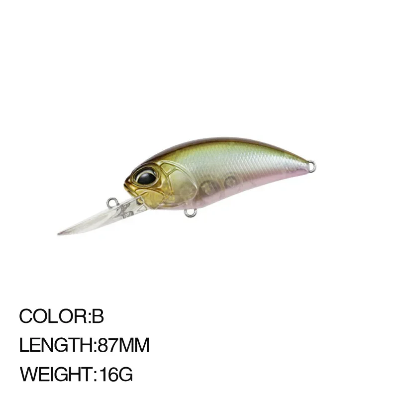 Kurbel Griffon Wobbler Angelköder Japanisches Design Noise Crankbait 6g 42mm Schwimmender Kurbelköder für Barsch Barsch Hecht Pesca