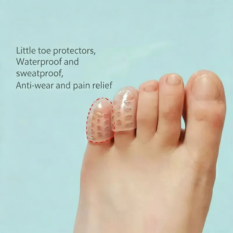 10/20 Protectores de Dedos de Silicona Suave, Anti-Fricción, Impermeables, Transpirables, Previenen Ampollas y Callosidades