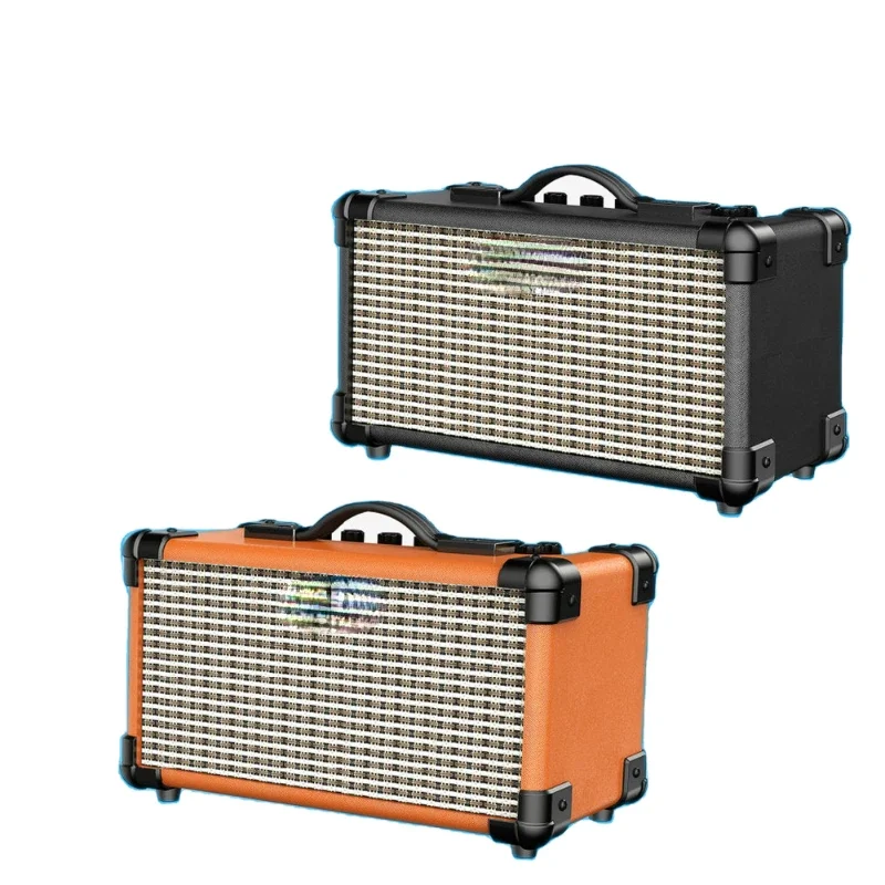 

Portable Amp with Microphone Interface Built-in Rechargeable Battery for ELECTRIC Guitar