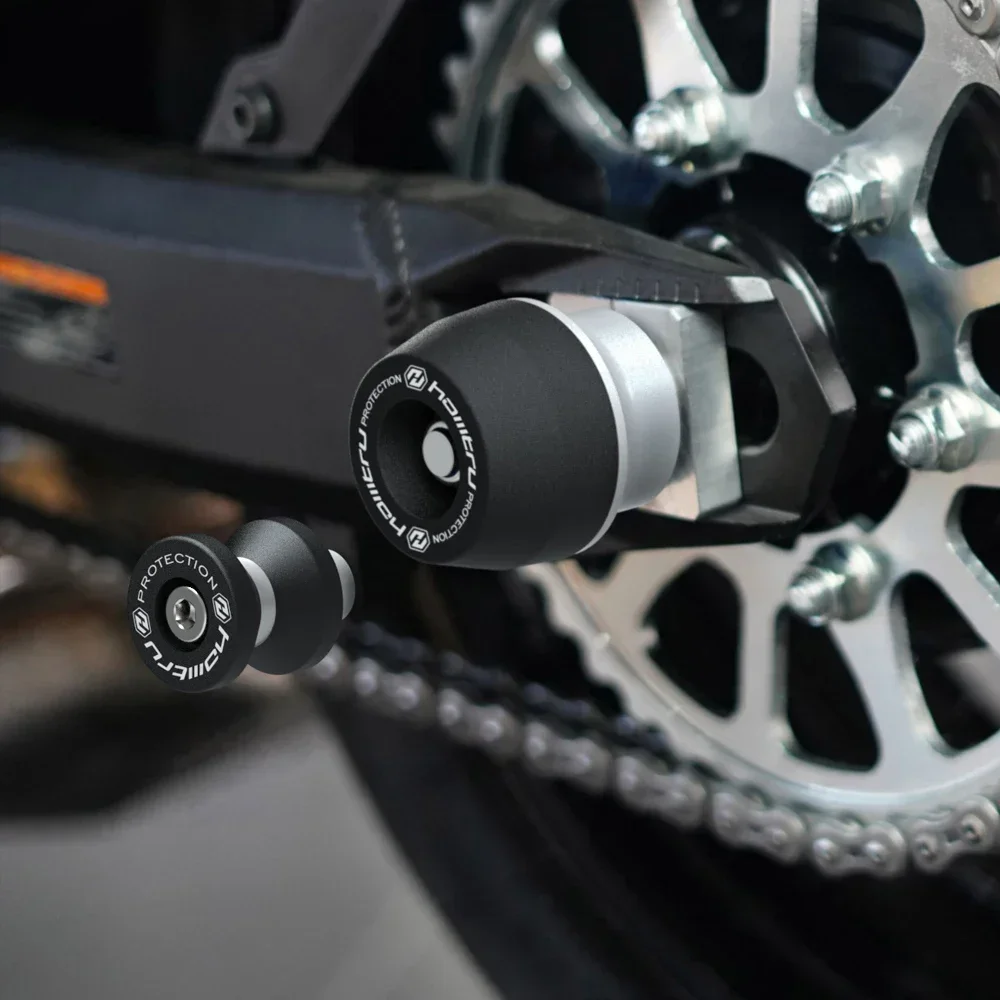 For Ducati Scrambler 800 2015-2023 Rear Front Axle Fork Crash Sliders Cap Pad Motorcycle Wheel Protector