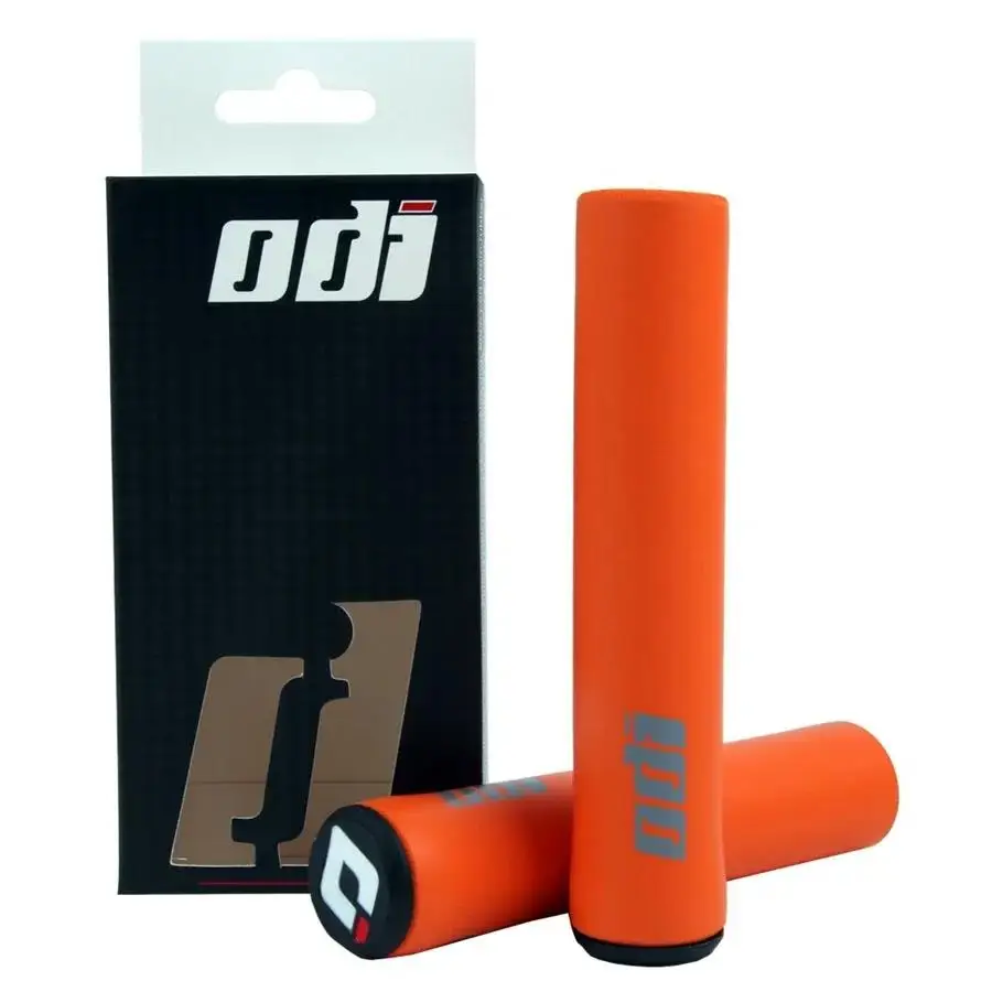 ODI MTB Handlebar Grips Mountain Bicycle Folding Bike Cover Ultralight Anti Slip Silica Gel Foaming Including Plug Bicycle Parts