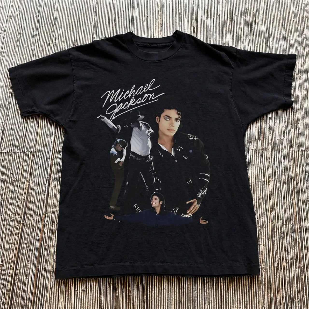 Michael Jackson Cotton T-shirt 2026 New Model shirt personality Short Retro Clothes Year round clothing Streetwear Trendy soft