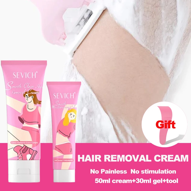 

Крем для быстрого удаления волос, безболезненный ингибитор роста волос, постоянный для удаления подмышек, ног, ухода за телом, отбеливающий гель для бритья