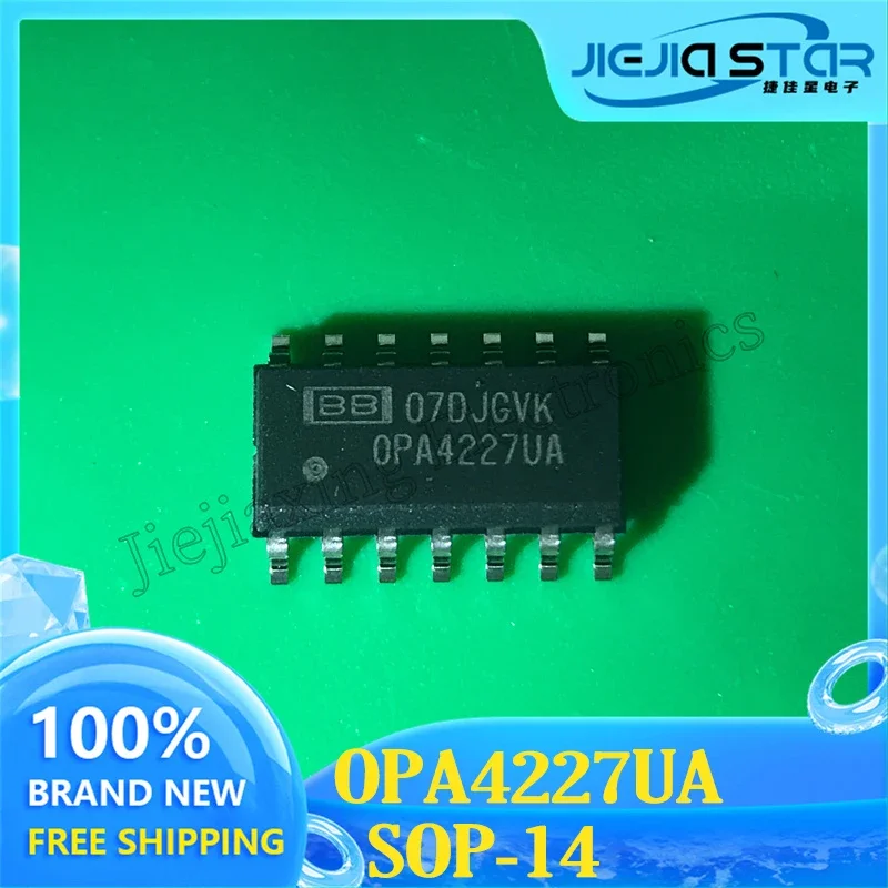 

OPA4227UA OPA4227 100% Original Stock Operational Amplifier IC SOP-14 Electronics ICs