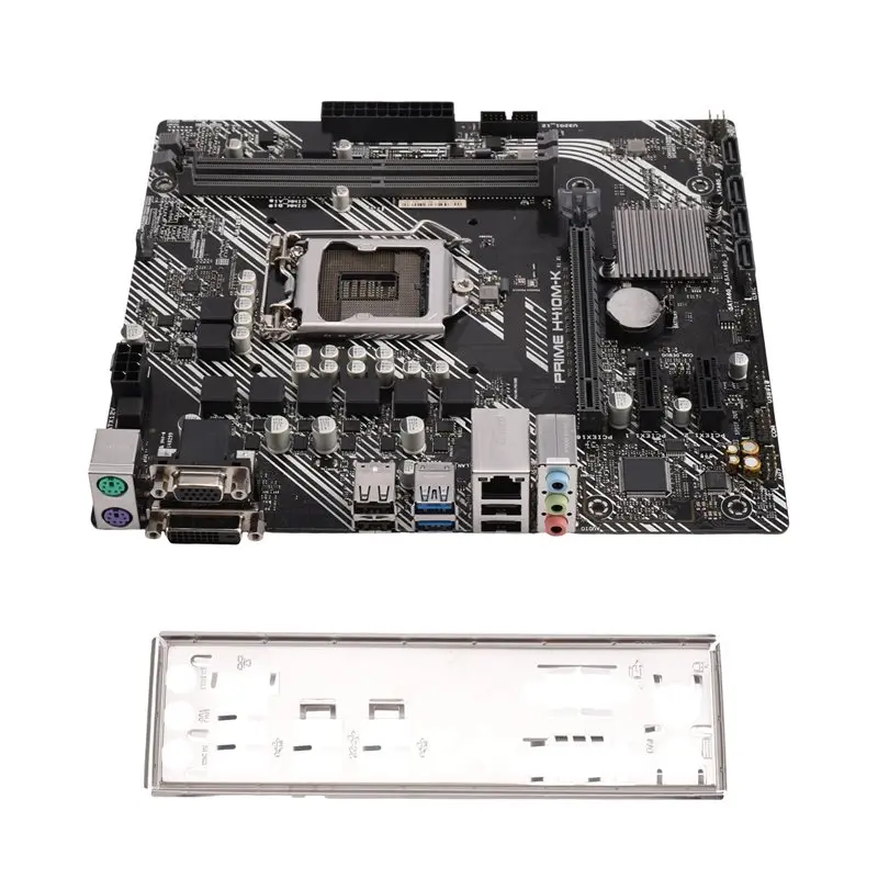 B92B-PRIME H410M-K LGA1200 Motherboard Dual DDR4 Pcie 3.0 X16 2X Pcie X1 For 10Th Gen I9/I7/I5/I3 CPU